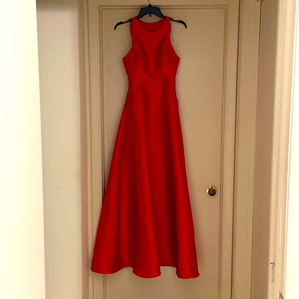 Red prom/formal dress. Size M